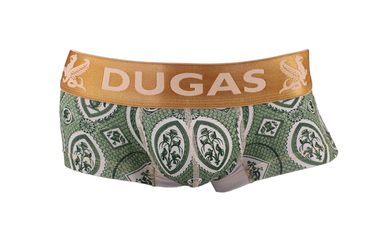 1407  	ANTIQUE MEDALLIONS BOXERS（Khaki）