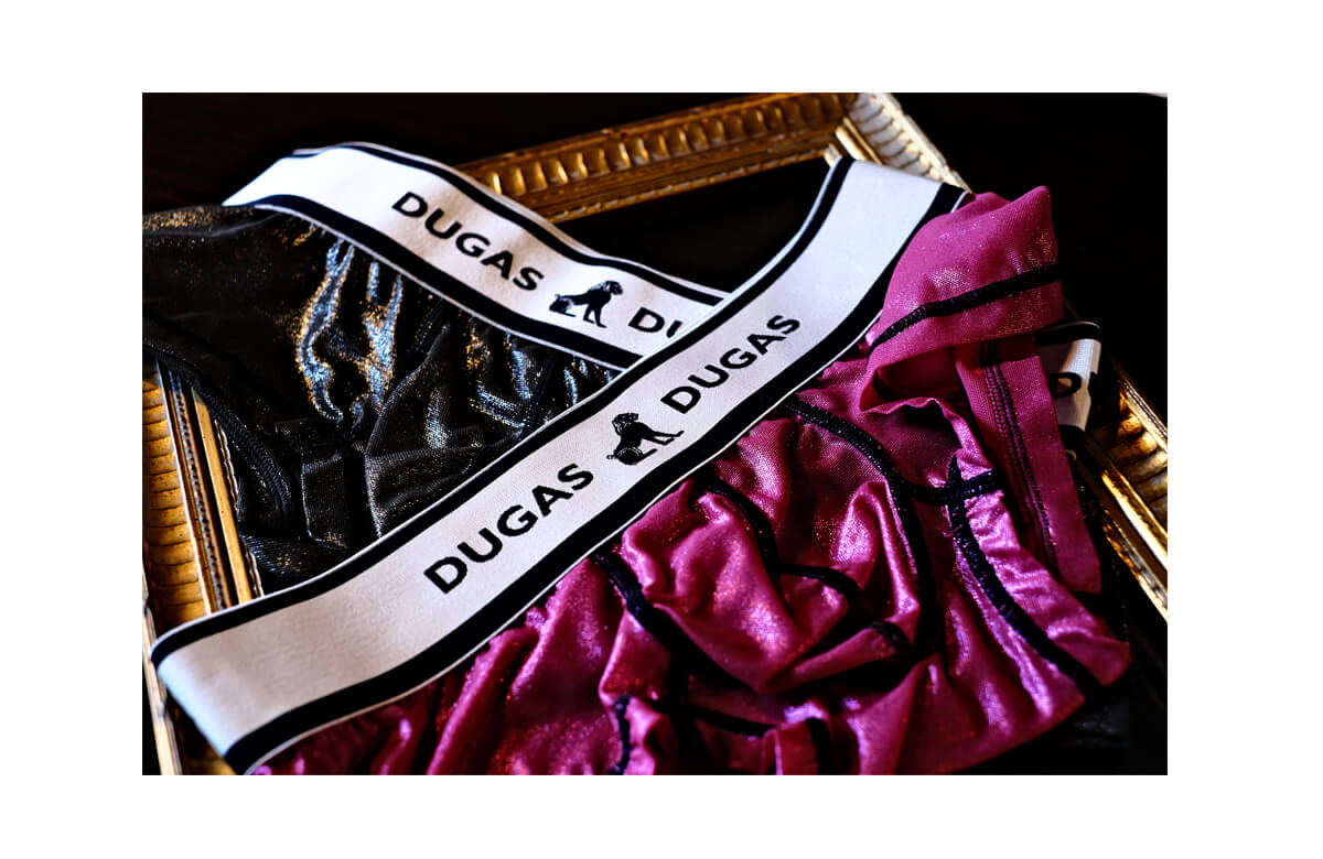 141410 FOIL COATED MESH BOXERS (Pink)