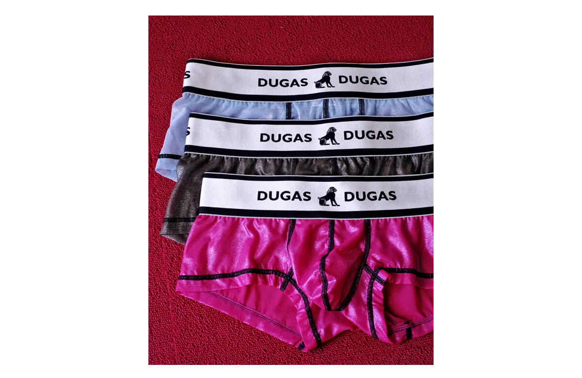 141417 FOIL COATED MESH BOXERS (Khaki)