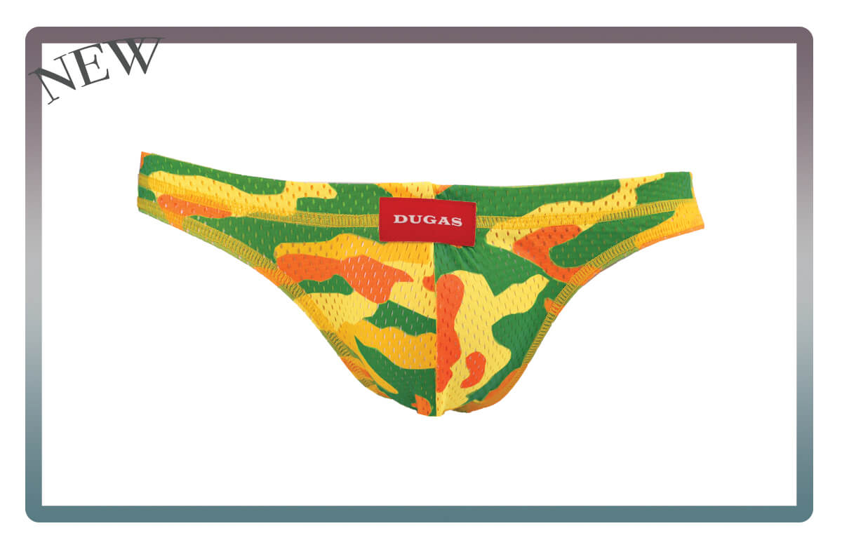 320706 PIRATE CAMOUFLAGE  MESH BIKINIS (Yellow)